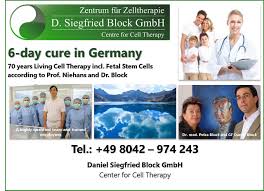 Dr Block Germany Cell Therapy Clinic Lenggries German Animal Stem Cell Therapy