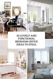 Small bedroom ideas cute homes, have small bedroom would want nicely decorated one despite space there various ideas can follow room below used office work reading studying others. 30 Lovely And Functional Bedroom Office Ideas To Steal Shelterness