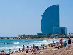 Located eastwards on the barcelona seafront, it is one of the beaches that emerged from the urban redevelopment of the seafront carried out in 1992 for the barcelona olympics. Barcelona Spain Beaches