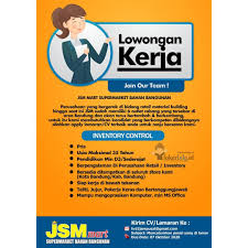 Info loker jaga toko tanpa lamaran bekasi. Loker Bandung Jsm Mart We Are Hiring Inventory Facebook