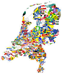The dutch flag was adopted on 19 february 1937. Map By U Kaiserdeutsch96 Showing All Flags Of The Municipalities Of The Netherlands Vexillology