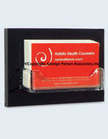 That can be displayed on a counter or desk.simply turn the crank and your business card r. Business Card Dispensers Calling Card Pocket For Wall Or Desk