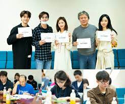 My superhero name is shadow. First Script Read For Rom Com Drama My Strange Hero Dramabeans Korean Drama Recaps