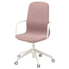 Langfjall Office Chair With Armrests Gunnared Beige Width 26 3 4 Find It Here Ikea In 2020 Ergonomic Office Chair Chair Upholstered Chairs