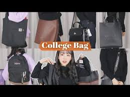 12 새내기 대학생 가방추천 2020ver 백팩 숄더백 크로스백 미니백 토드백 종류별로 youtube 대학 가방 크로스백 숄더 백