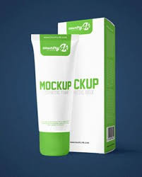 Download Free Mockup For Cosmetic Tube And Box Download