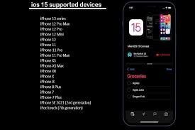 It has a beautiful new design, says apple. 18 Devices To Support Apple Ios 15 Update