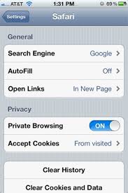 Private Browsing On Iphone Want To Make Sure That Your Information Isn T Getting Sent Out To The Interne Iphone Features Iphone Secrets Iphone Info