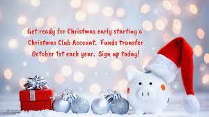 It compounds interest at maturity in november and pays in the form of a christmas club check. Christmas Club River Valley Community Fcu