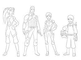 Coloriage Et Dessins De Star Wars Coloriage Star Wars Rebels