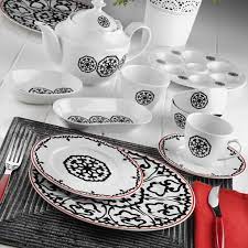 Öncelikle porselen sağlık ve temizliği temsil eder. Kutahya Porselen Leonberg 41 Parca Kahvalti Takimi Evidea