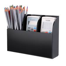 Featuring a rotating top to offer extra storage space to tuck away your coasts, board games and more. Hipiwe Wall Mount Remote Control Holder Clear Acrylic Media Organizer Storage Box Coffee Table And Nightstand Convenient Remote Control Caddy Three Compartments Black Buy Online In Antigua And Barbuda At Antigua Desertcart Com