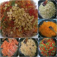 مسمن محشي خضار وكفتة وطايب بفران الحومة moroccan food cooking recipes food