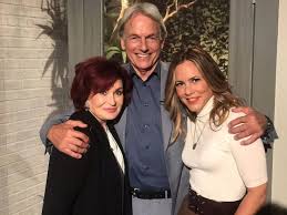 Mark On The Talk Sharon Osbourne Mrssosbourne With The Legendary Mark Harmon And The Incredible Maria Bello Ncis Ncis Tv Series Ncis Cast