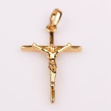 Amazon Com Jesus Christ Crucifix Cross Unisex Pendant Necklace Fashion Jewelry 18 Gold Jewelry Unisex Pendant Cross Pendant Fashion Jewelry Necklaces
