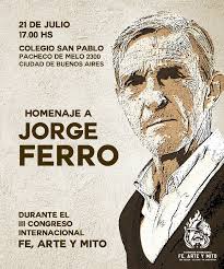 Jorge Ferro en «Leyendo a Tolkien» . Estaremos homenajeando a nuestro  querido Jorge durante el III Congreso Internacional «Fe, Arte y Mito». Más  información sobre inscripciones en: https://www.srbombadil.com/fearteymito/  @fearteymito . Además contamos