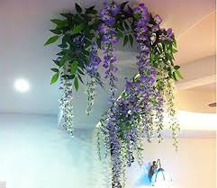 We found that wisteria.com is moderately. Amazon Com 12pcs Lot Artificial 105cm Home Decor Wisteria Silk Bean Watercress Flower Artificial Plants Decor Artificial Plants Artificial Plant Arrangements