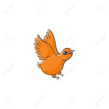 Bird craft ideas for kids: Flat Cartoon Vector Illustration On Flying Bird Imitating A Kid Royalty Free Cliparts Vectors And Stock Illustration Image 98631945