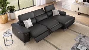 Leder Wohnlandschaft Ecksofa Venosa Sofanella Sofa Mit Relaxfunktion Haus Wohnen