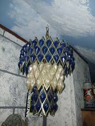 Someone down my street had a free 'sale' at his mother's house when she  passed. He gave me this lamp that his uncle made for his mom back in the  late forties