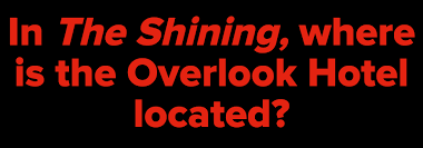 Challenge them to a trivia party! Ultimate Stephen King Trivia Quiz
