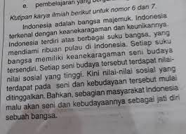 We did not find results for: Pernyataan Yg Sesuai Dgn Isi Kutipan Karya Ilmiah Tsb Adlh A Indonesia Memiliki Keanekaragaman Brainly Co Id