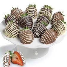 Send flowers and chocolate covered strawberries. One Dozen Chocolate Covered Strawberries At Send Flowers