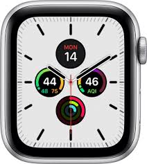 Die minutenzeiger haben eine länge von 4,3 metern, die stundenzeiger messen 2,74 meter. Zifferblatt Auf Der Apple Watch Andern Zifferblatt Apfeluhr Uhr