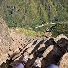 Incas' ancient engineering marvel: Huayna Picchu's floating steps