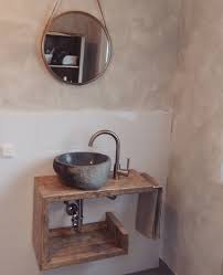 Altholz Waschtisch Waschbeckenunterschrank Steinwaschbecken Badezimmer Altholz Waschtisch Steinwaschbecken Waschbeckenunterschrank