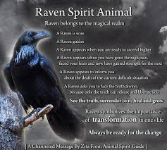 Raven Spirit Animal Raven Spirit Animal Spirit Animal Animal Totem Spirit Guides