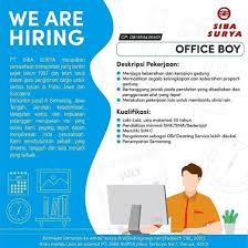 Jangan sampai hanya tinggal sejarah saja. Ob Office Boy Semarang Atmago