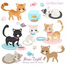 Aren't you just getting sick of seeing the same old stolen clipart all over the place? Cute Cat Clip Art Worksheets Teachers Pay Teachers