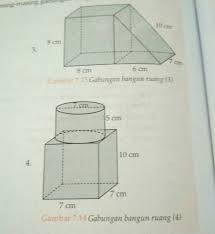 Pembagian bilangan bulat halaman 49. Tentukan Luas Permukaan Dari Masing Masing Gabungan Bangun Ruang Berikut Brainly Co Id