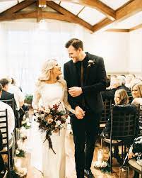 Witney and her husband wedding photo. Witney Carson And Carson Mcallister Dancing With The Stars