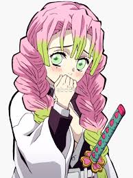 Mitsuri Kanroji Love Hashira Demon Slayer Kimetsu No Yaiba Sticker By Wabobabo In 2020 Anime Demon Anime Slayer
