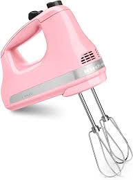 5 speed hand mixer, guava glaze