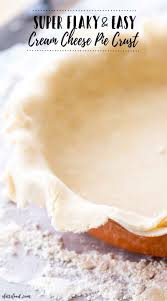 I really love flaky pie crust, and it's always been a difficult quality for me to achieve, despite most people's claims that their recipe is the flakiest pie crust it really is an essential tool when it comes to pie crust. Easy Cream Cheese Pie Crust A Latte Food