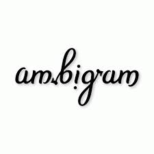 Positive words that have 5 or fewer letters. Ambigram Wikipedia