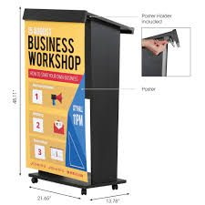 These fuel podium wheels are featured in bronze, black, gray, gunmetal and are sure to make your ride stand out! Plywood Stand Up Podium And 4 Locking Caster Wheels 45 Height Black Displays Outlet Online Display Signs Retailer
