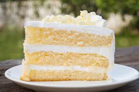 Lightly coat 10 cake pans with nonstick spray and line bottoms with parchment paper. Vanilla Wedding Cake Recipe Yellow Cake Recipes For Different Pan Sizes Cake Geek Magazine