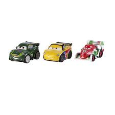 Disney Pixar S Cars Micro Drifters Vehicles Nigel Gearsley Jeff Gorvette Francesco Mattel Toys R Us Pixar Films Kindergarten Toy Play Vehicles
