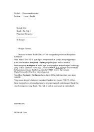 Contoh Surat Penawaran Barang Peralatan Sekolah Informative Surat Image