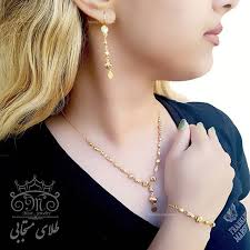 سرویس طلای گوی Drop Earrings Earrings Jewelry