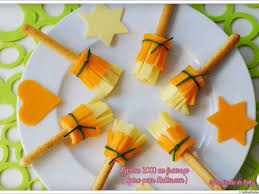 Nimbus 2000 Au Fromage Apero Halloween Recette Ptitchef Apero Halloween Sale Pour Halloween Halloween