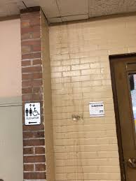 When there is water leaking from a light fixture in the ceiling, you either have a roof leak or plumbing leak that needs to be fixed as soon as possible. Chicagoteachersunion On Twitter Mice Leaks Falling Ceiling Tiles And Yellow Water Are Just Some Of The Issues In One Of Our Schools And The Mayor Is Outraged Our Members Have Been Outraged