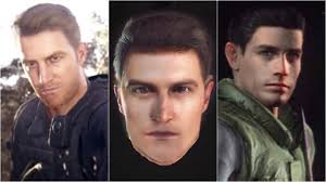 Por qué a todos les molestó tanto el diseño de Chris en RE7? A mí me  pareció que se parecía más al Chris del remake de RE1. Los junté a los dos,  ¿