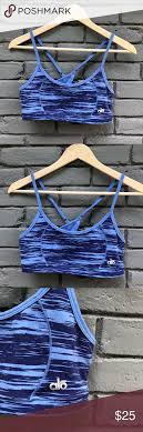 Alo Yoga Periwinkle Blue Cross Back Sports Bra S Alo Yoga Periwinkle Blue Sports Bra Sizing