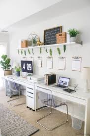 Push the furniture to the corner to maximise the available space. Home Office Design Small Home Office