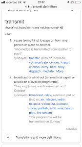 In this page you can discover 24 synonyms, antonyms, idiomatic expressions, and related words for relay, like: Pin By Cara Codd On Transmitting A Trace R D Knowledge Definitions Synonym